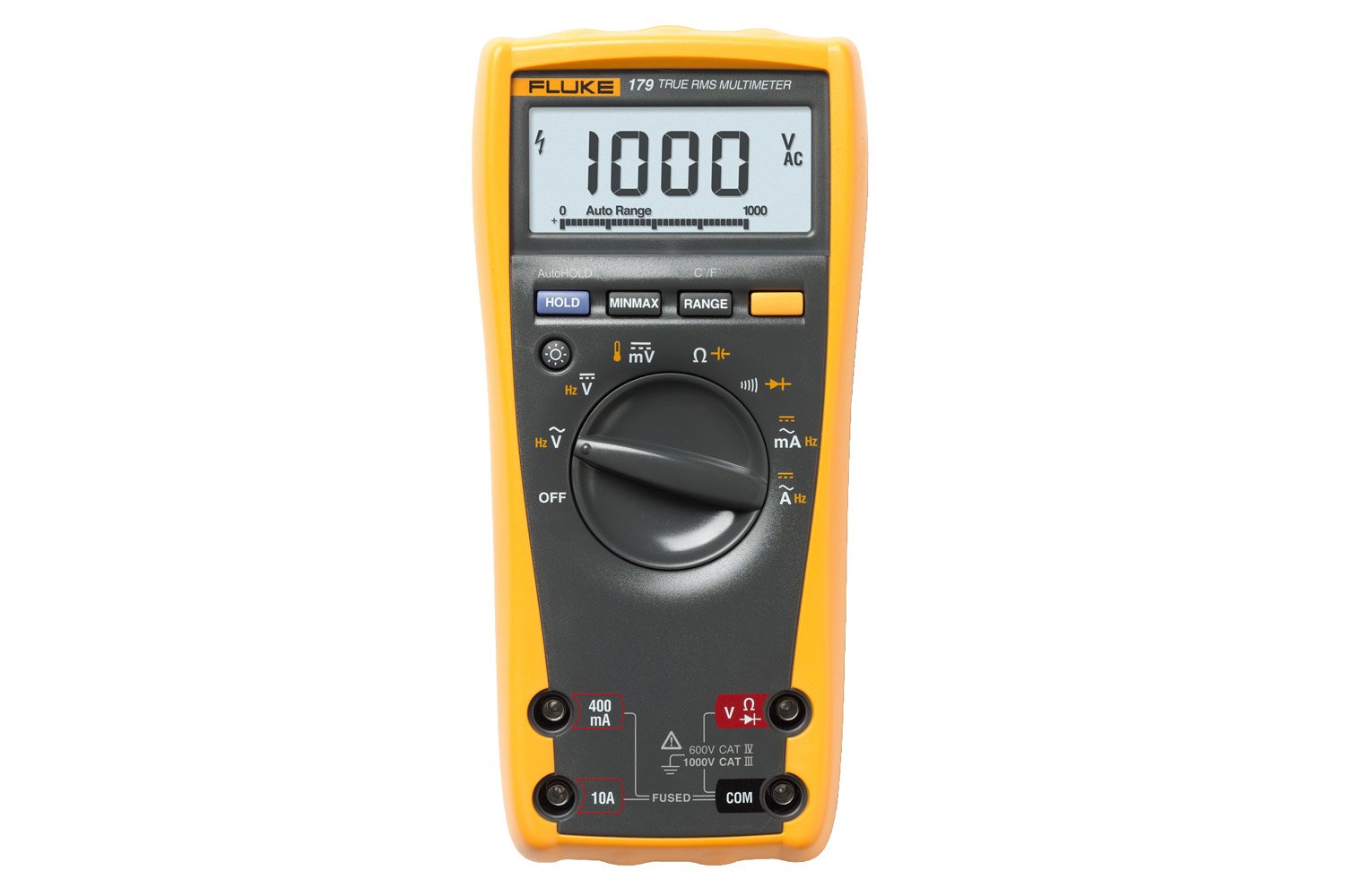 MULTÍMETRO DIGITAL 10A - 1000VAC/DC FLUKE 179